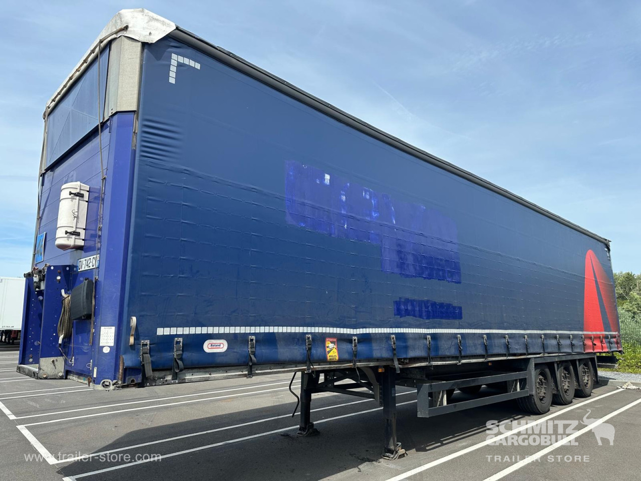 Schmitz Cargobull Semitrailer Curtainsider Mega 