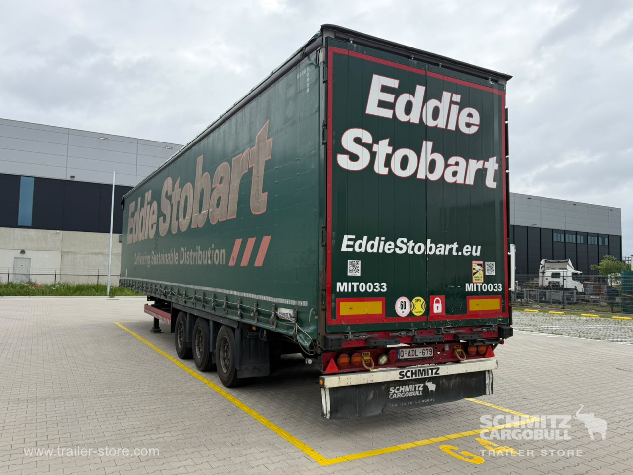 Schmitz Cargobull Oplegger Schuifzeil Mega 