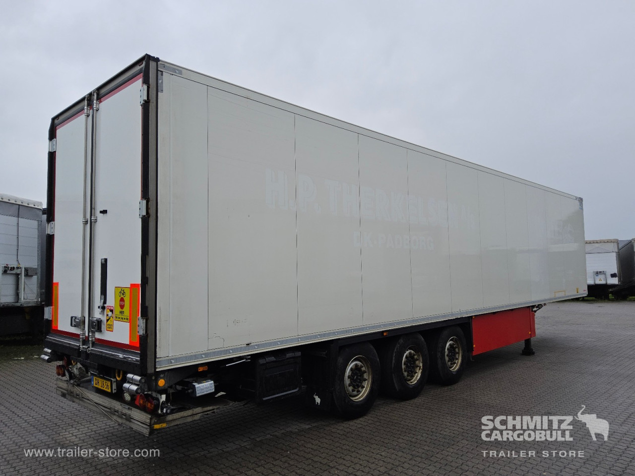 Schmitz Cargobull Tiefkühler Multitemp Doppelstock Ladebordwand 