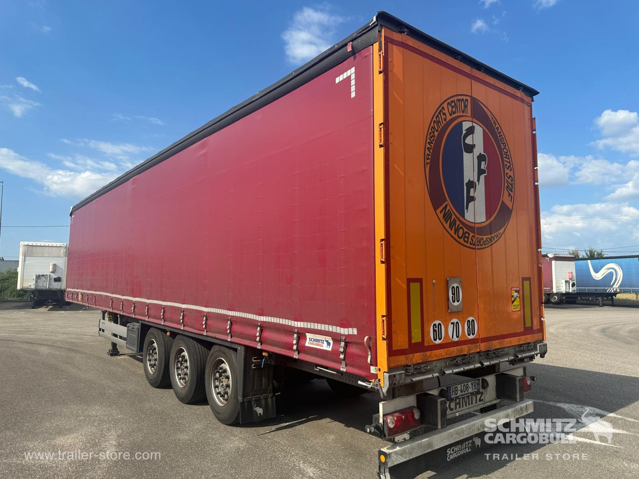 Schmitz Cargobull Semitrailer Rideaux Coulissant Standard 