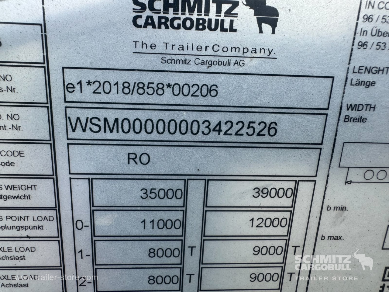 Schmitz Cargobull Curtainsider Mega 
