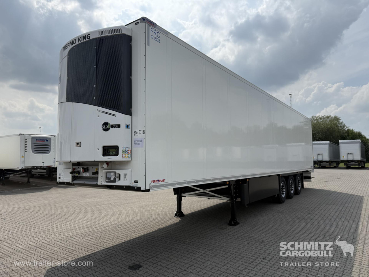 Schmitz Cargobull Tiefkühler Standard Doppelstock Trennwand 