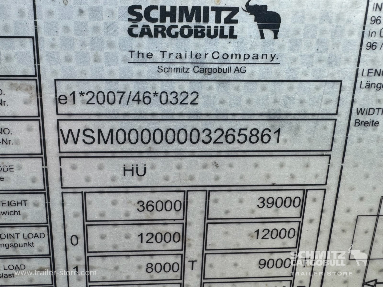 Schmitz Cargobull Curtainsider Mega 