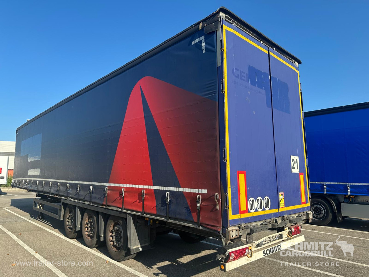 Schmitz Cargobull Semitrailer Curtainsider Mega 