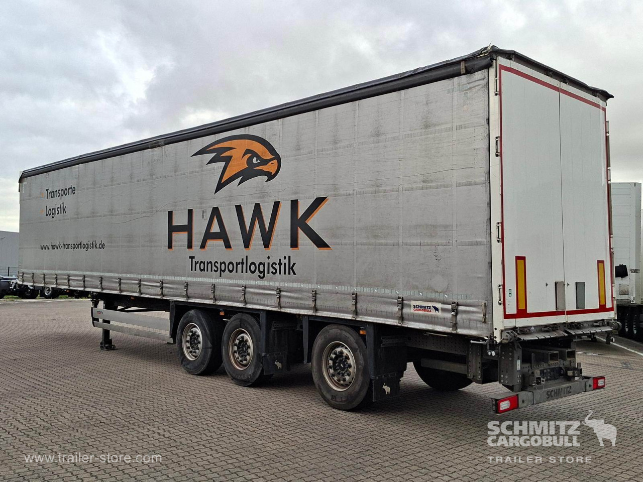 Schmitz Cargobull Curtainsider Standard Staplerhalterung 