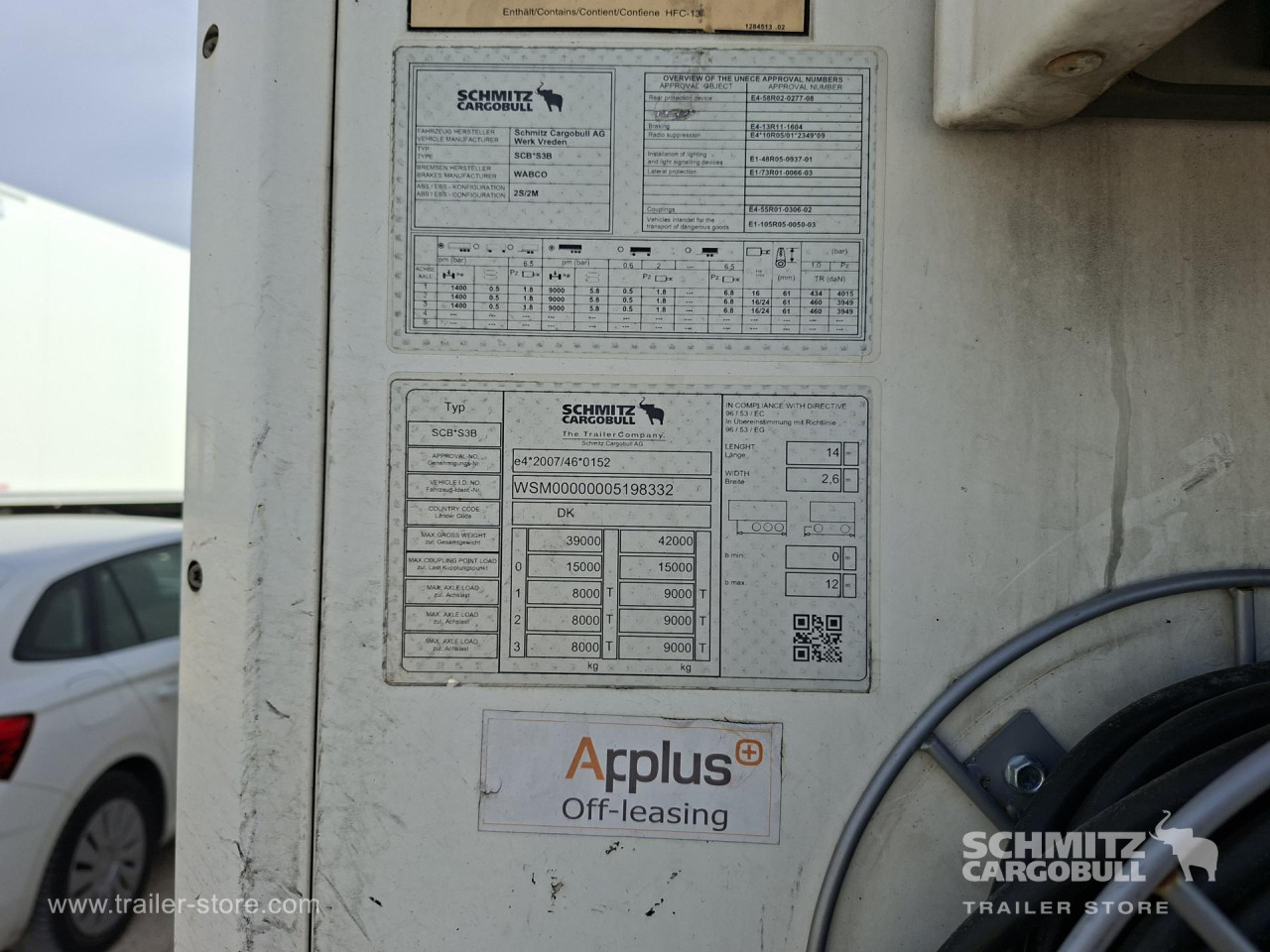 Schmitz Cargobull Reefer Standard Double deck 