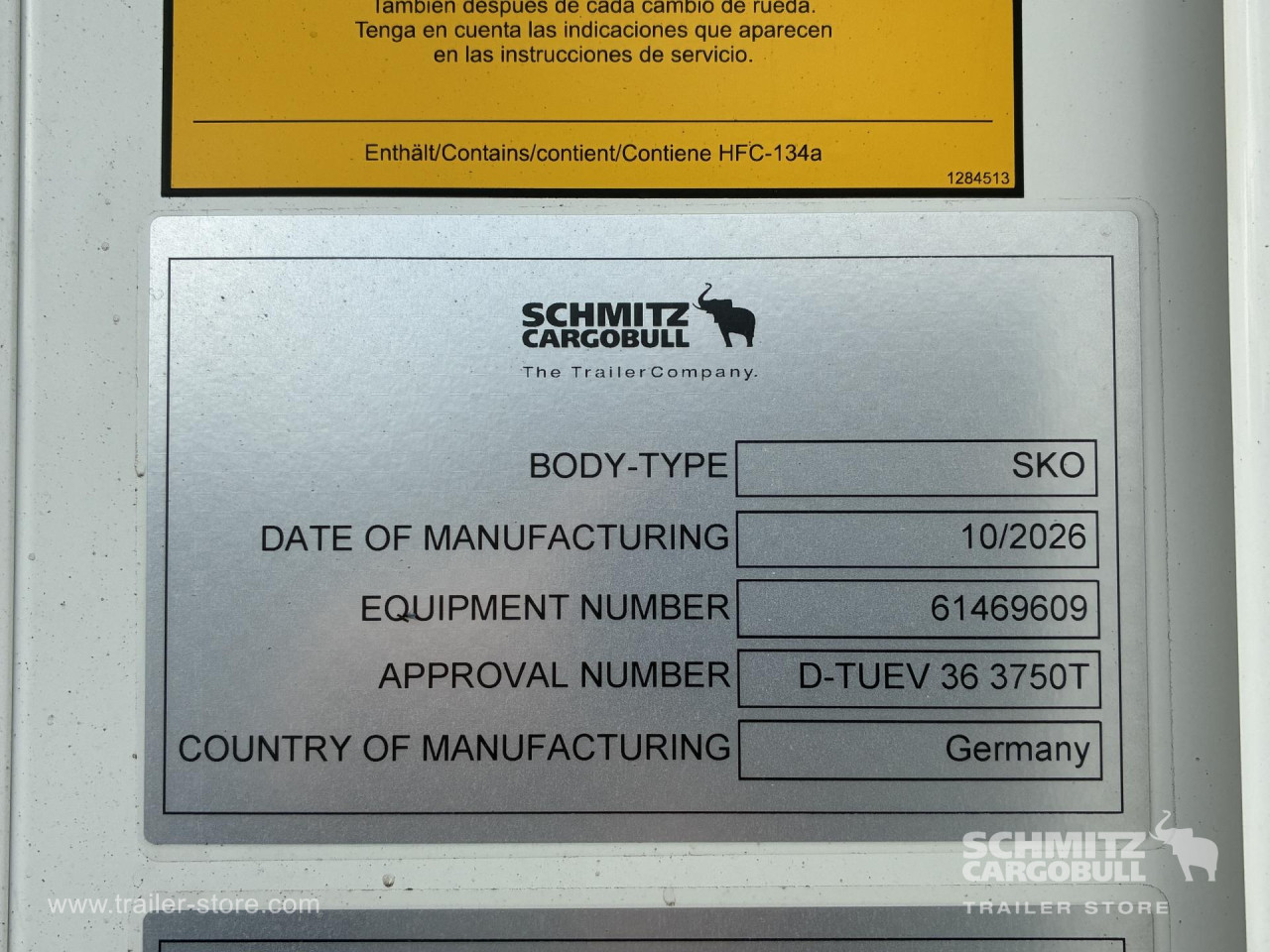 Schmitz Cargobull Tiefkühler Fleischhang 