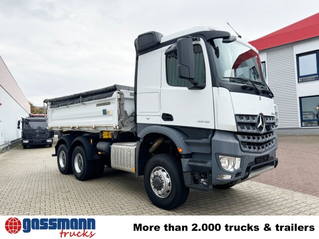 Mercedes Benz Arocs 3342/45 AK 6x6, 2x VORHANDEN! 