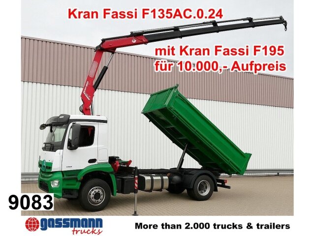 Mercedes Benz Arocs 1840 K 4x2, MultimediaCockpit, 