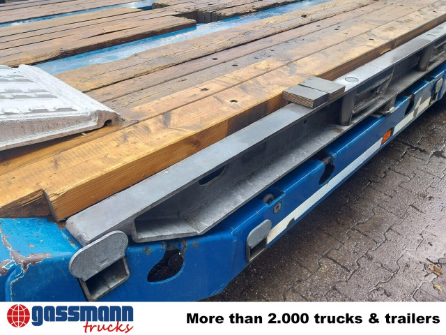 Fliegl SDS 420 T, letzte Achse Nachlaufgelenkt, Verbr. 