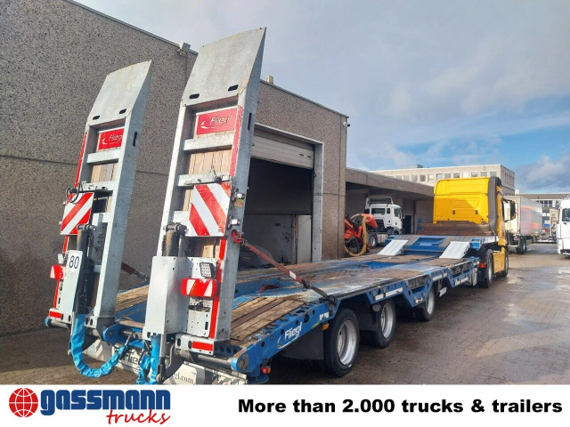 Fliegl SDS 420 T, letzte Achse Nachlaufgelenkt, Verbr. 