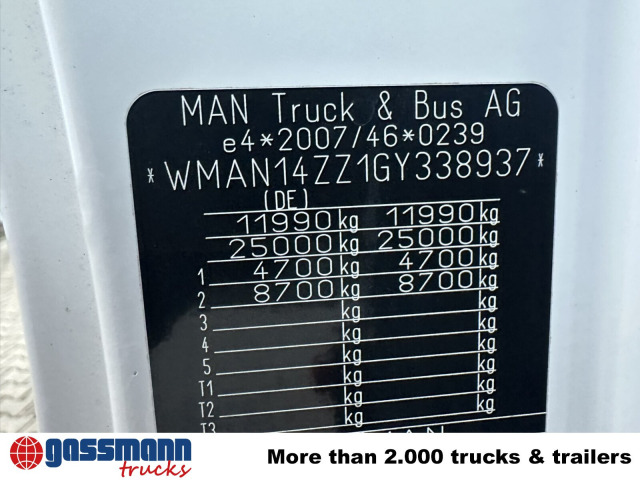 MAN TGL 12.250 4x2 BL, Palfinger Abroller P 