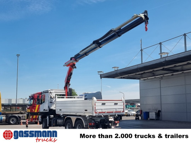 Mercedes Benz Arocs 3348 K 6x4, Kran Fassi F255A.2.24, 