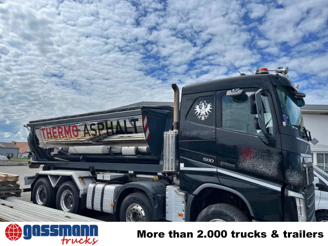 Volvo FH 500 8x4, Meiller Abroller, Liftachse 