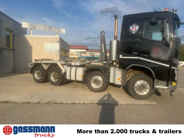 Volvo FH 500 8x4, Meiller Abroller, Liftachse 