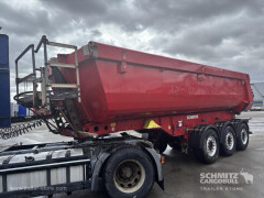 Schmitz Cargobull Tipper Steel half pipe body 25m³ 
