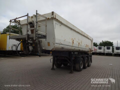 Schmitz Cargobull Tipper Steel half pipe body 28m³ 