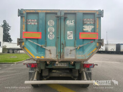 BENALU Semitrailer Tipper Steel half pipe body 39m³ 