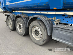 Schmitz Cargobull Semitrailer Tipper Steel half pipe body 46m³ 