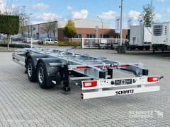 Schmitz Cargobull Zentralachsanhänger Wechselfahrgestell 