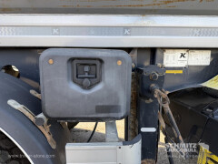 KAESSBOHRER Tipper Steel half pipe body 27m³ 