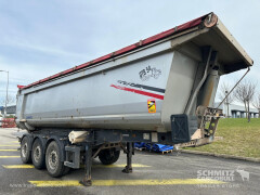 Schmitz Cargobull Semitrailer Tipper Steel half pipe body 30m³ 
