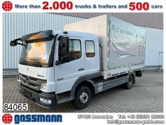 Mercedes Benz Atego 822 4x2, Doka mit Kombisitzbank 