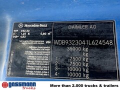 Mercedes Benz Actros MP 3, 3241/8x4, Alukipper Bordmatik, 