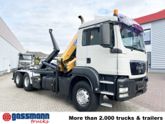 MAN TGS 33.440 6X4 BL mit Kran Effer 165-3S, Funk 