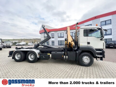 MAN TGS 33.440 6X4 BL mit Kran Effer 165-3S, Funk 