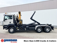 MAN TGS 33.440 6X4 BL mit Kran Effer 165-3S, Funk 