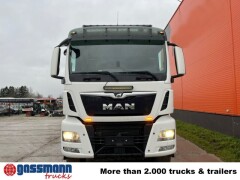 MAN TGS 35.500 8X4 BB, Intarder, Stahlmulde ca. 