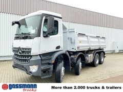 Mercedes Benz Arocs 4142 K 8x4/4, Meiller Bordmatik links 