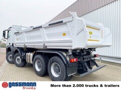 Mercedes Benz Arocs 4142 K 8x4/4, Meiller Bordmatik links 