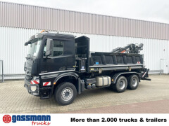 Mercedes Benz Arocs 3345 K 6x4, Heckkran Hiab Jonsered 