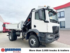 MAN TGM 18.320 4x2 BB CH mit Kran Hiab X-Hiduo 