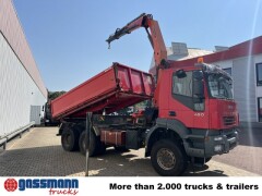 Iveco AD260T45W 6x6 mit Kran Palfinger PK 18500 