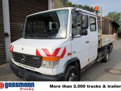 Mercedes Benz Vario 816 D 4x2 Doka, 2x AHK, Meiller Kipper 