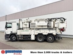 Mercedes Benz Actros 2536 L 6x2, Müller Saug- und Spülwagen 