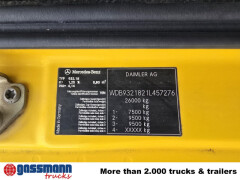 Mercedes Benz Actros 3348 AK 6x6, Bordmatik links 