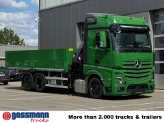 Mercedes Benz Actros 2548 L 6x2 mit Kran Hiab X-HiDuo 228 