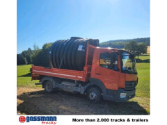 Mercedes Benz Atego 818 LK 4x2, Meiller-Kipper, 2 x AHK, Öl 
