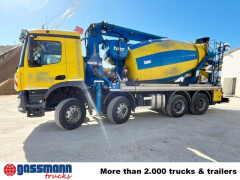 Mercedes Benz Arocs 3246 B 8x4 Stetter Mischer 7m³, Pumpe 25m 