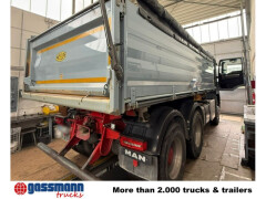 MAN TGS 26.460 6x4 BL, Alu-Bordwände 