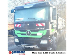 Mercedes Benz Actros 3341 K 6x4, Bormatik links, Heckkran Penz 