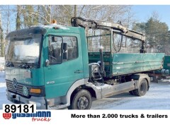Mercedes Benz Atego 815 K 4x2, Kran Hiab 066 B-2 CL, 2x AHK 