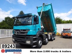 Mercedes Benz Axor 3240 K 8x4/4, Stahlmulde ca. 16m³ 