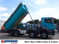 Mercedes Benz Axor 3240 K 8x4/4, Stahlmulde ca. 16m³ 