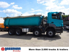 Mercedes Benz Axor 3240 K 8x4/4, Stahlmulde ca. 16m³ 