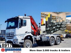 Mercedes Benz Arocs 3348 AK 6x6, Kran Fassi F255A.2.24, 